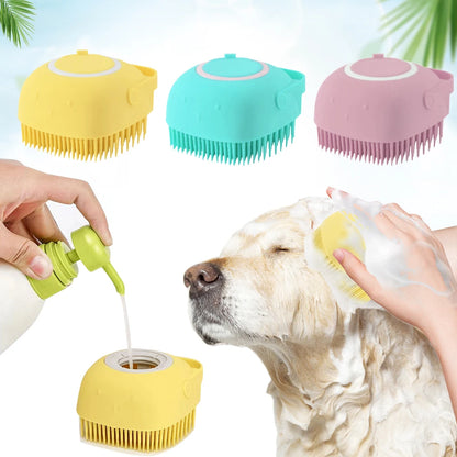 WoofWash Brush - A Gentle Scrub for a Happy, Clean Pup or Kitty