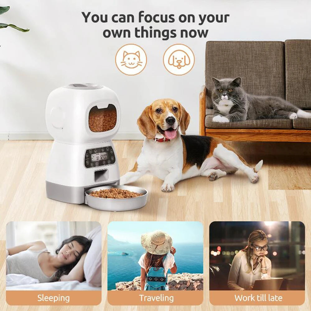 FeedEase Pro - Effortless Feeding, Happy Pets – Always On Time