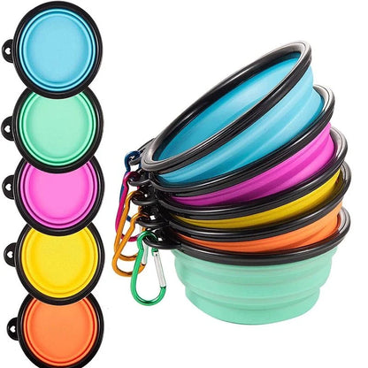 PawSip Foldable Bowl - Hydration & Meals On-the-Go for Your Adventurous Pet