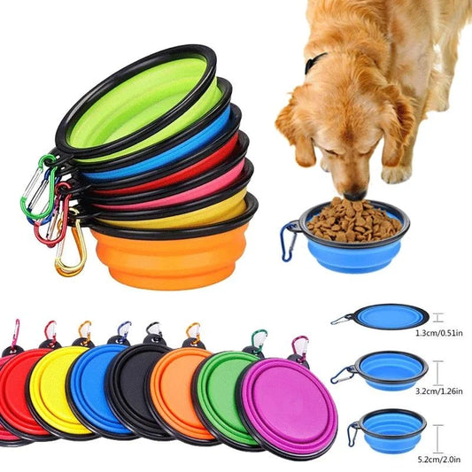 PawSip Foldable Bowl - Hydration & Meals On-the-Go for Your Adventurous Pet